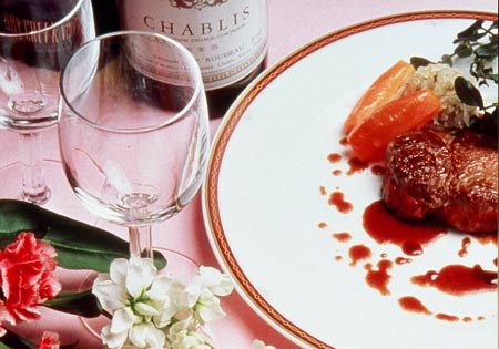 フランス料理とワイン