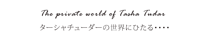 ターシャチューダーの世界にひたる